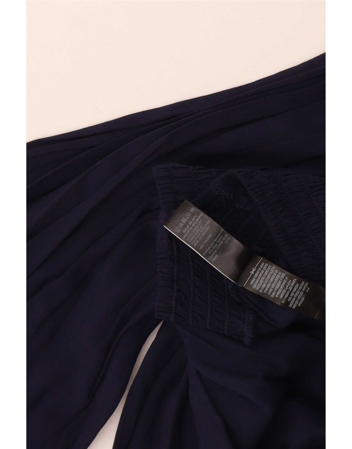 Calça jogger feminina Marks & Spencer grande W30 L23 azul marinho