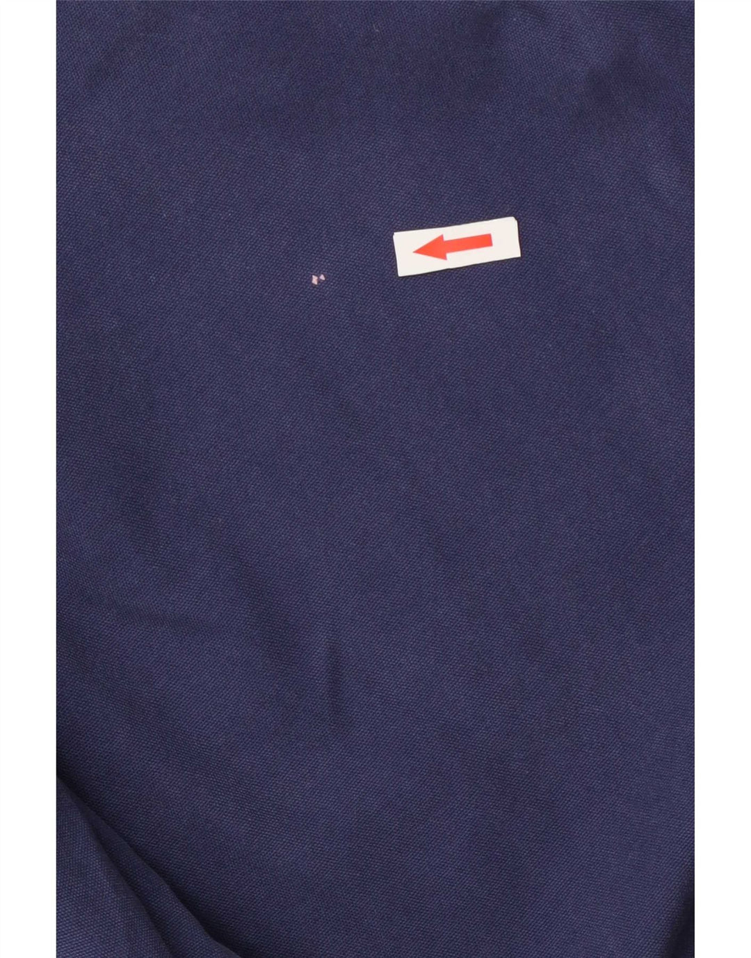 Camisa pulôver masculina Crew Clothing grande algodão azul marinho
