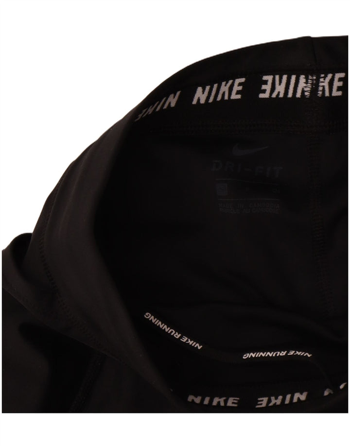 Leggings Nike Dri Fit Feminina UK 10 Pequenas Pretas