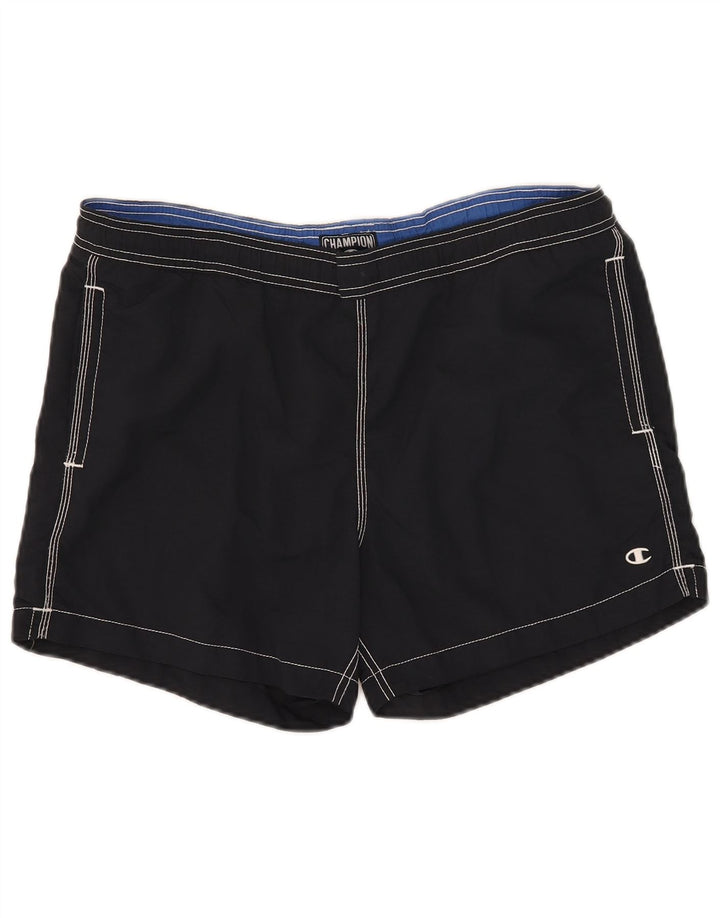 Shorts de natação masculino Champion médio preto