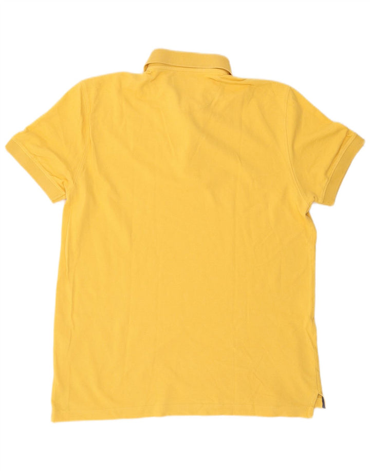 Camisa polo masculina Massimo Dutti grande amarela