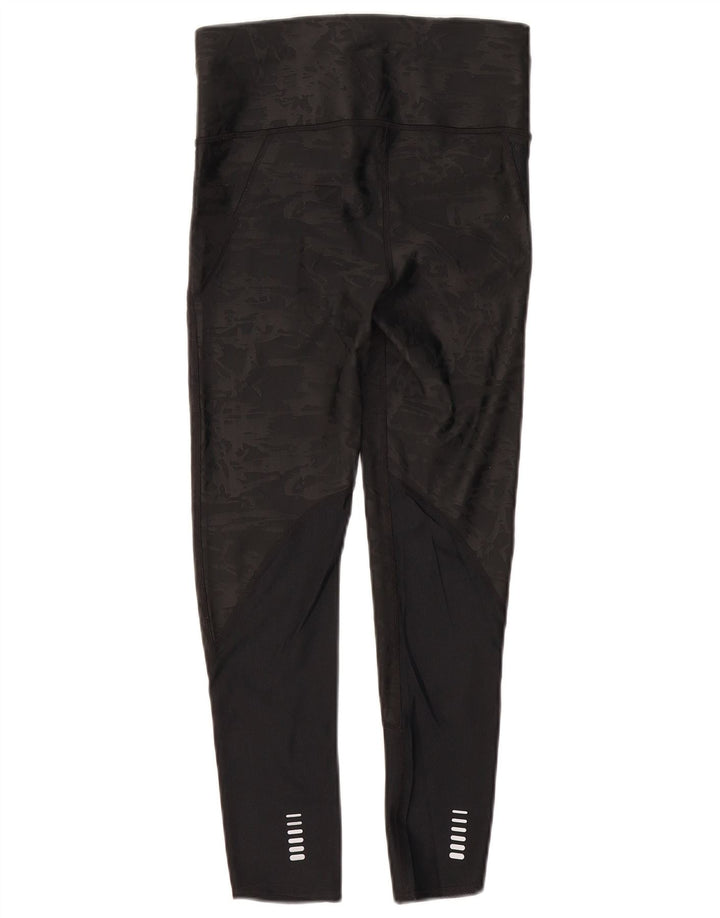 Leggings femininas Under ARMOUR Heat Gear UK 10 pequenas camufladas cinza