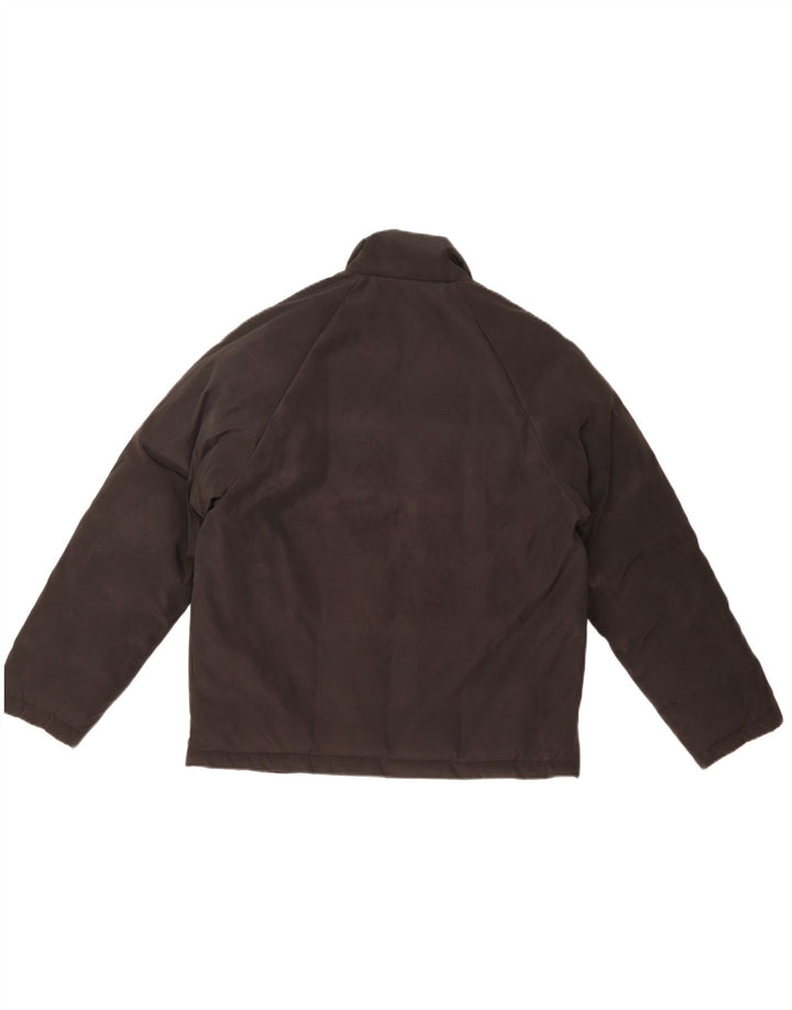 Jaqueta acolchoada masculina Oasis UK 38 nylon preto médio