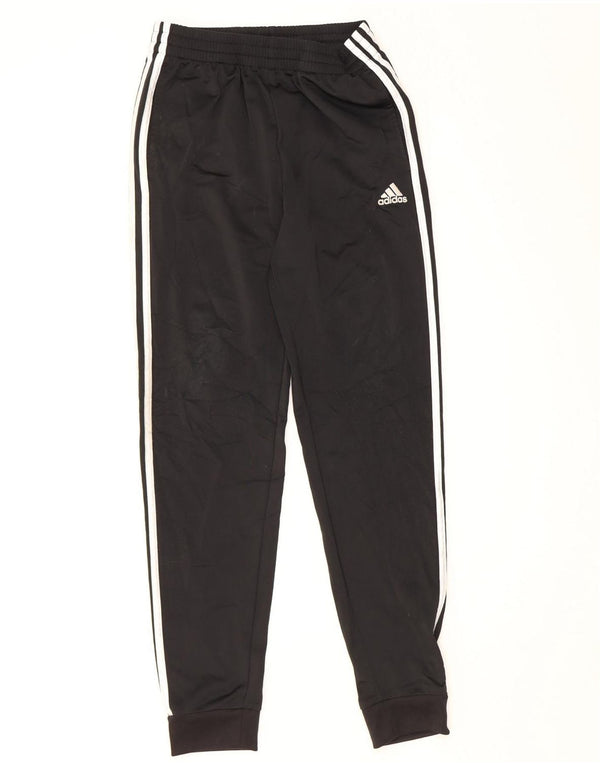 Calças de treino Adidas meninas joggers 14-15 anos preto poliéster