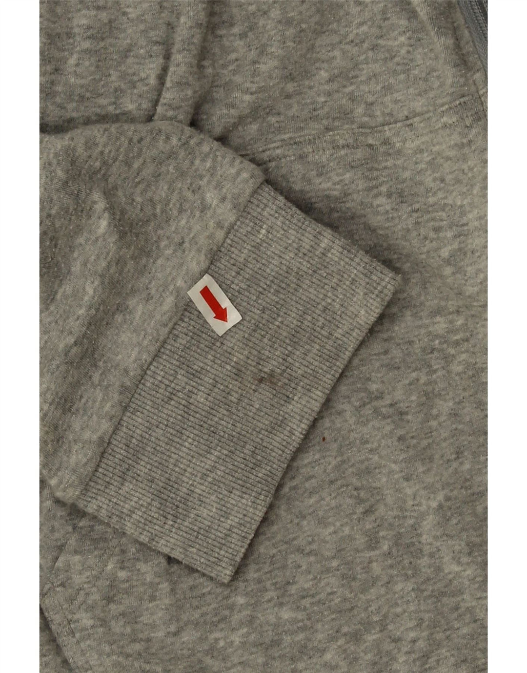 Suéter masculino com capuz e zíper Calvin Klein algodão cinza médio