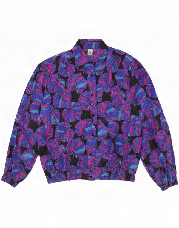 Blusa feminina Del Mod EU 42 grande floral multicolorida