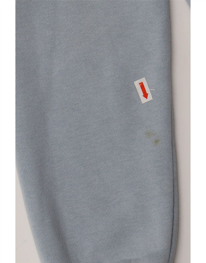 NIKE feminino solto ajuste moletom jumper UK 14 médio azul algodão