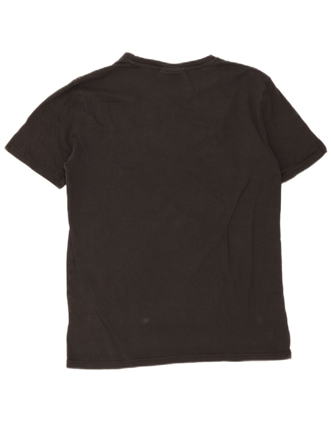 Ellesse Camiseta masculina gráfica top pequeno preto