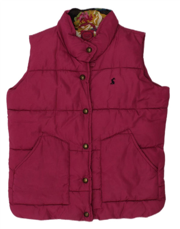 JOULES Colete acolchoado para meninas 7-8 anos Poliéster Borgonha