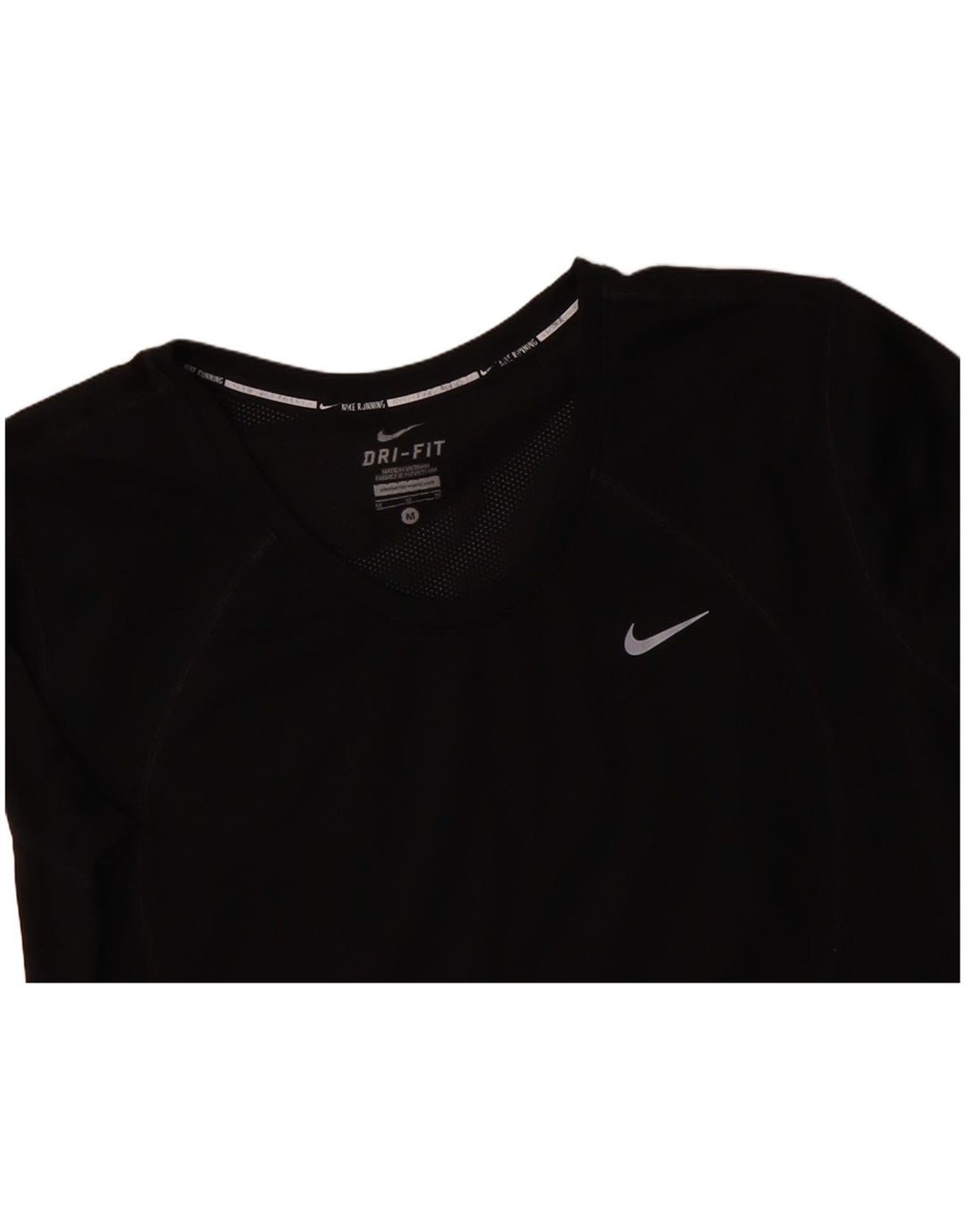 Camiseta Nike Feminina Dri Fit Top UK 12 Médio Preto