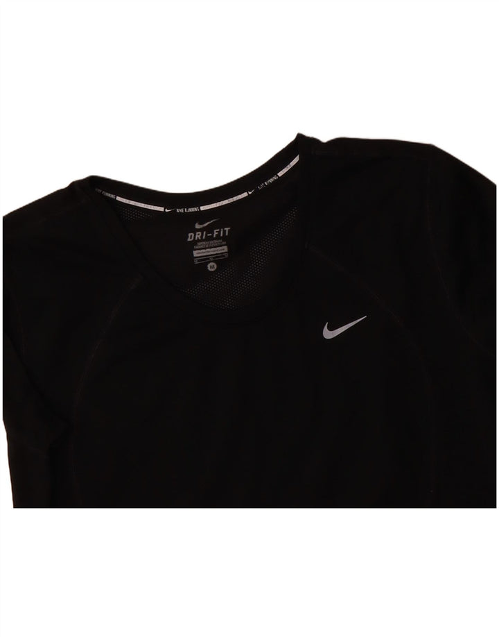 Camiseta Nike Feminina Dri Fit Top UK 12 Médio Preto