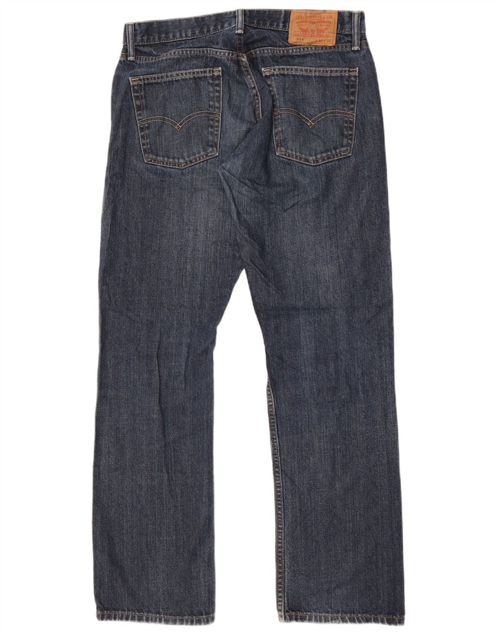 Levi's Masculino 514 Straight Jeans W32 L32 Azul Algodão