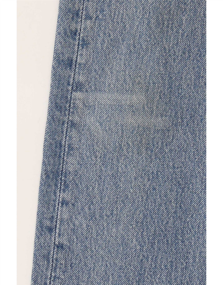 Levi's Masculino 501 Straight Jeans W34 L32 Azul Algodão