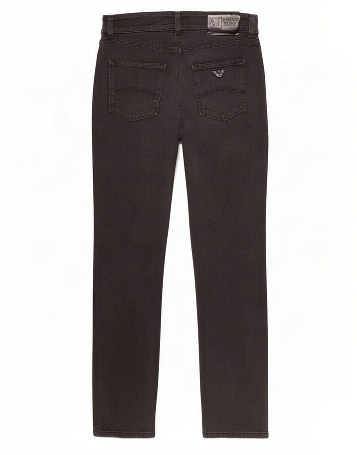Armani feminino slim jeans W27 L28 algodão cinza
