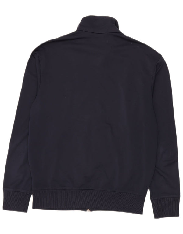 Adidas Mens Treino Top Jacket Pequeno Poliéster Azul Marinho