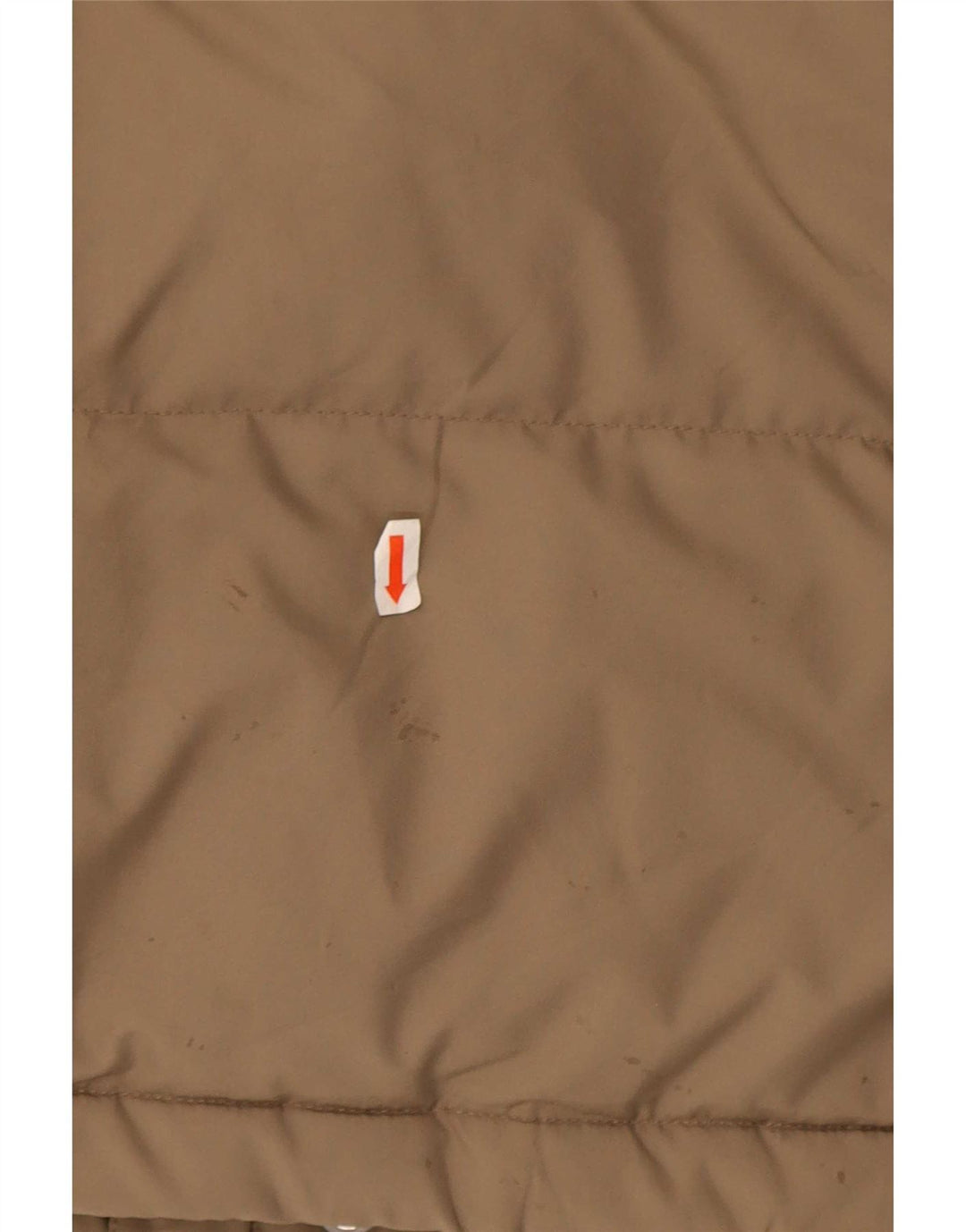 Jaqueta acolchoada masculina Ellesse UK 40 poliéster bege grande