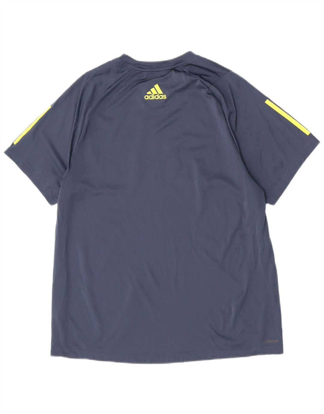 Camiseta Adidas Masculina Regular Graphic Top Grande Bloco Colorido Azul Marinho