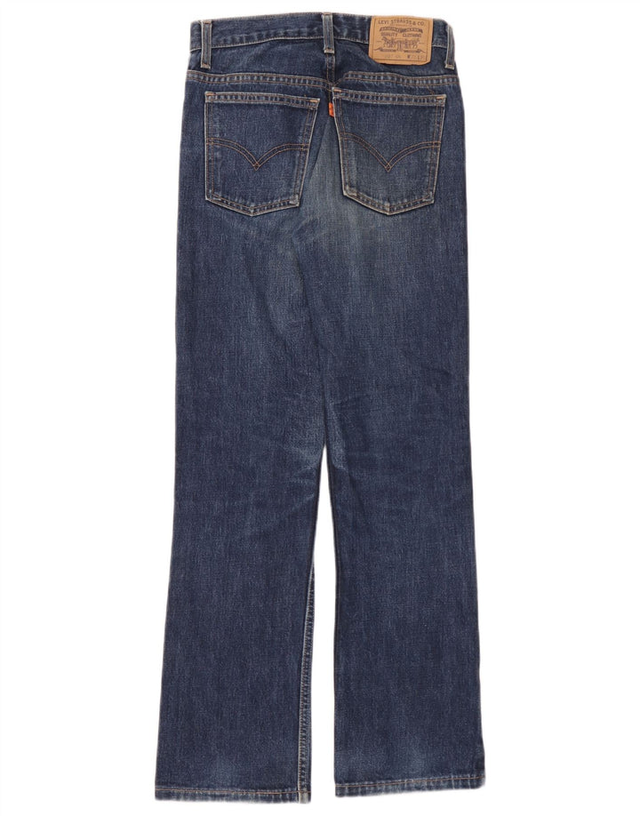 Levi's Masculino 607 Straight Jeans W28 L30 Azul Algodão