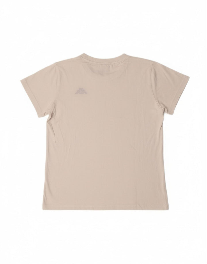 Camiseta KAPPA Boys Top 9-10 Anos Grande Algodão Branco