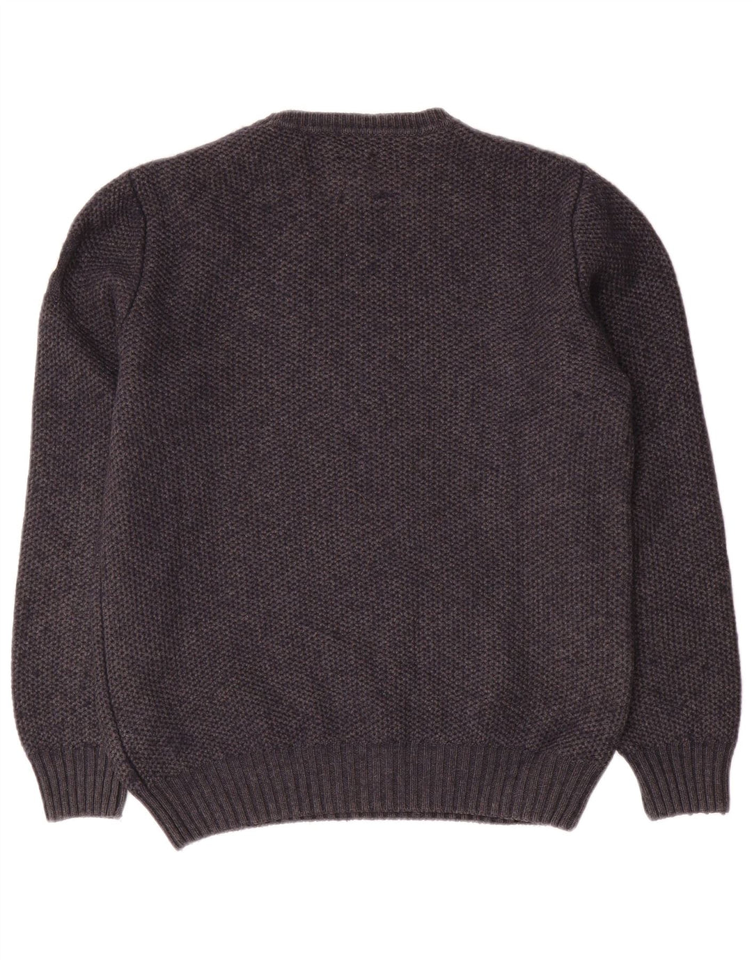 Suéter masculino North Sails com gola redonda e algodão cinza pequeno