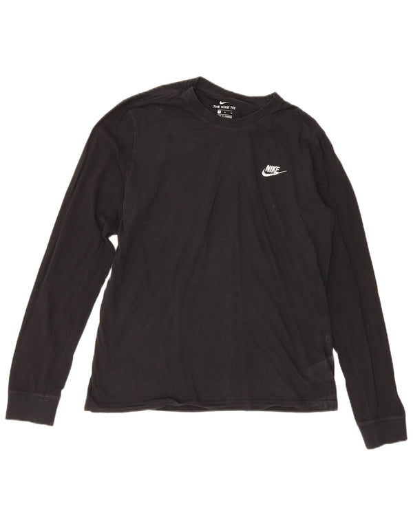 Nike Masculino Top Manga Longa Médio Preto
