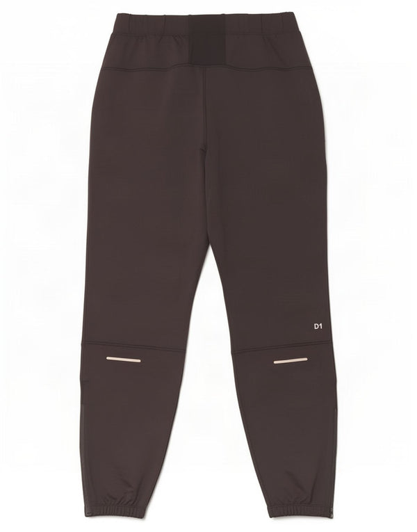 Calça de treino feminina Asics UK 14 poliéster preto médio