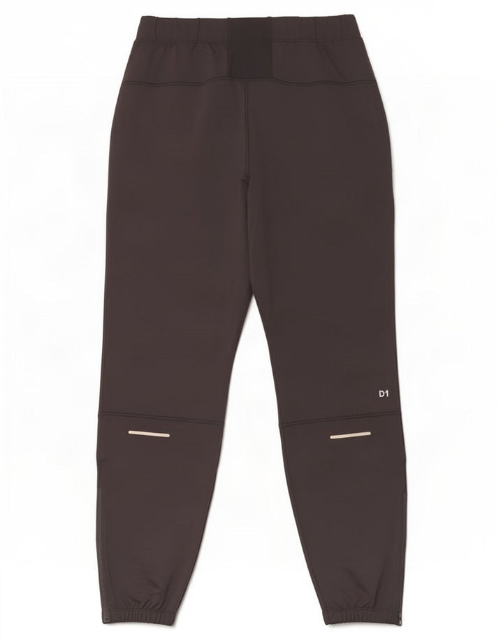 Calça de treino feminina Asics UK 14 poliéster preto médio