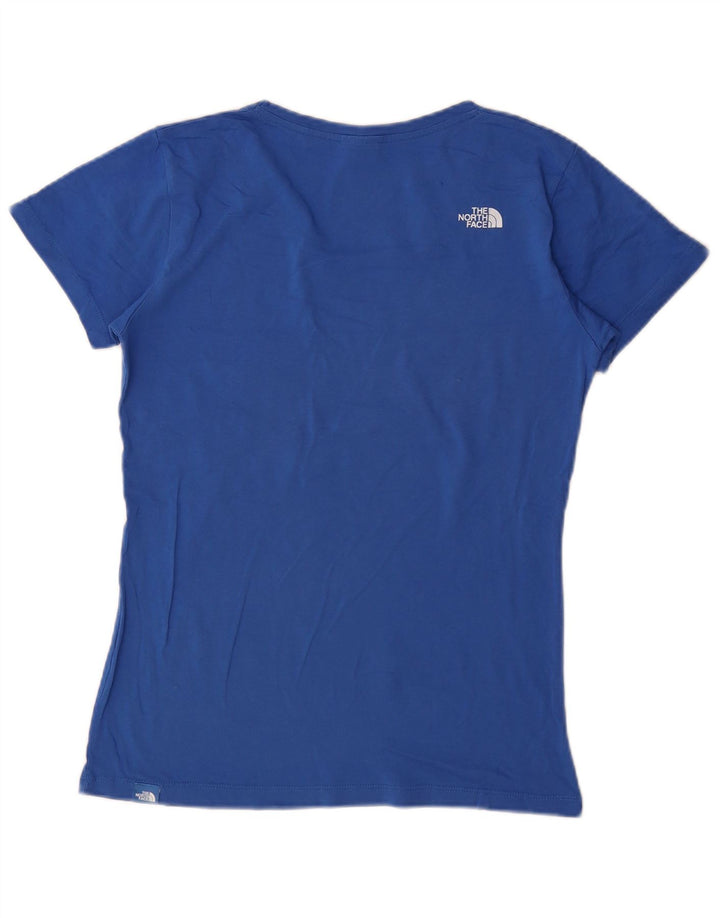 Camiseta gráfica feminina The North Face UK 14 azul médio