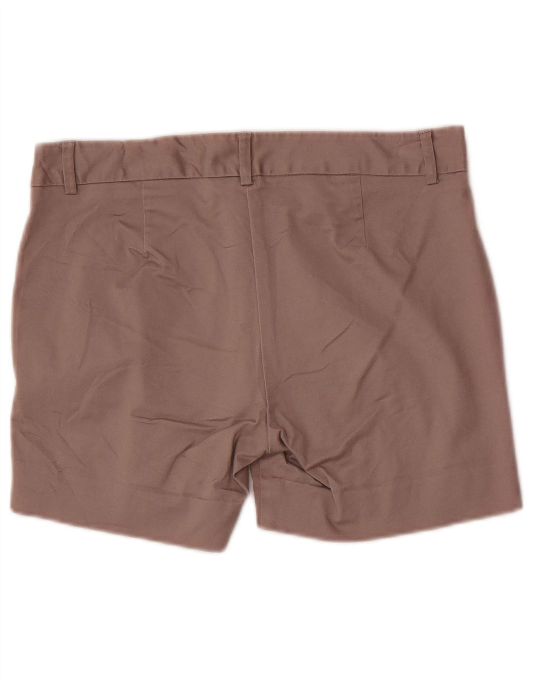Zara Shorts feminino casual médio W28 algodão marrom