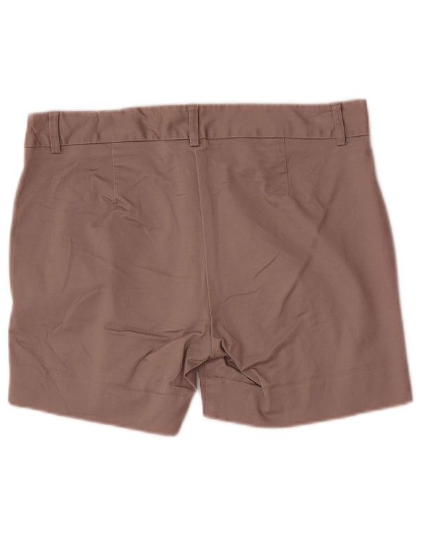 Zara Shorts feminino casual médio W28 algodão marrom