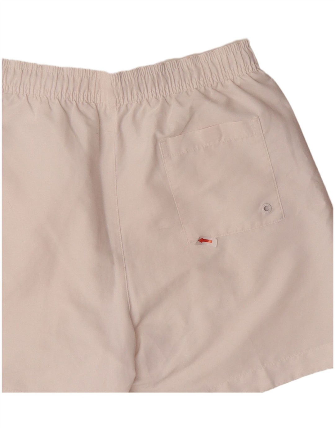 Calvin Klein Shorts de natação masculino gráfico pequeno poliéster branco