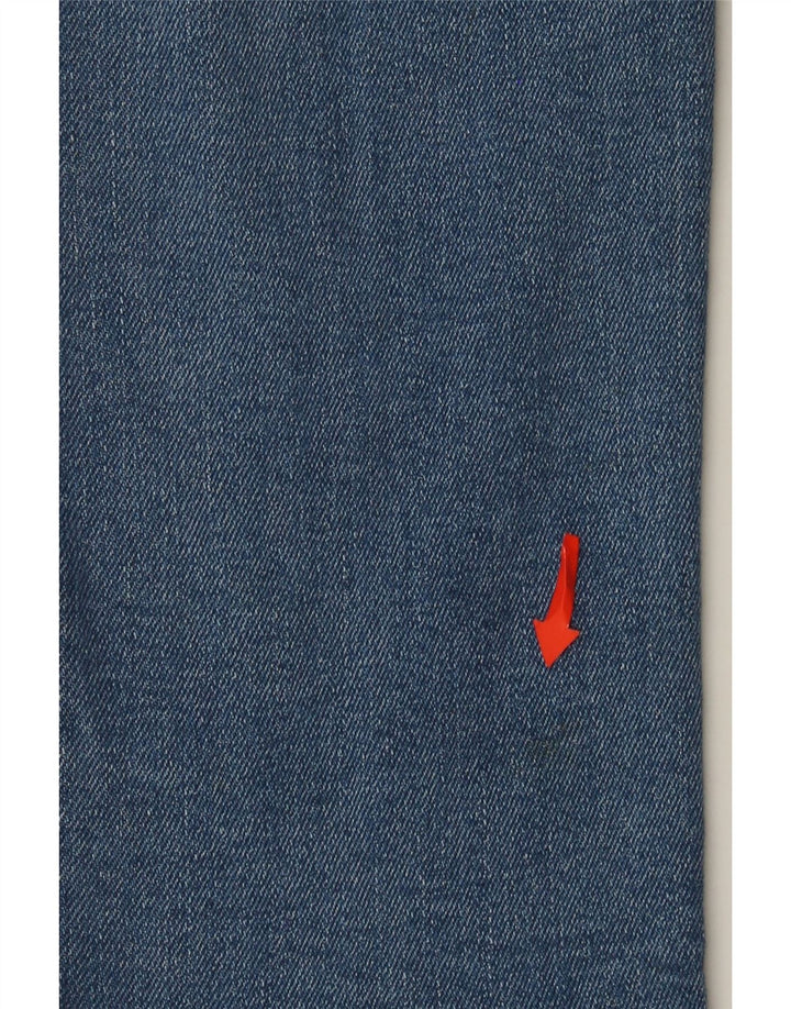 Jeans retos masculinos Tommy Hilfiger W33 L29 algodão azul