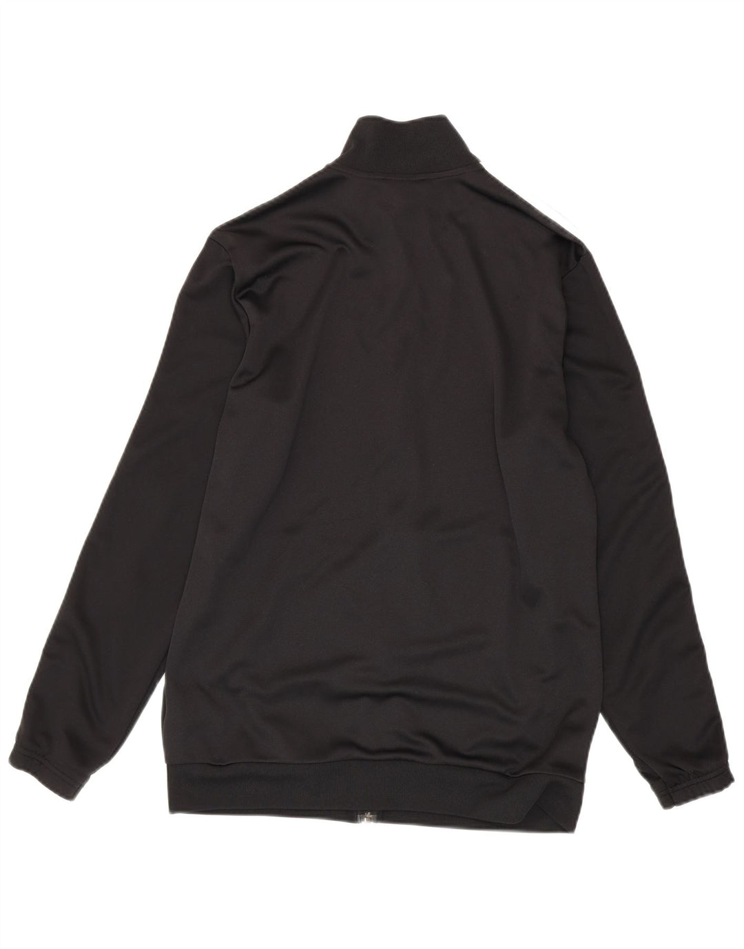 Adidas Mens Tracksuit Top Jacket UK 42/44 Grande Poliéster Preto