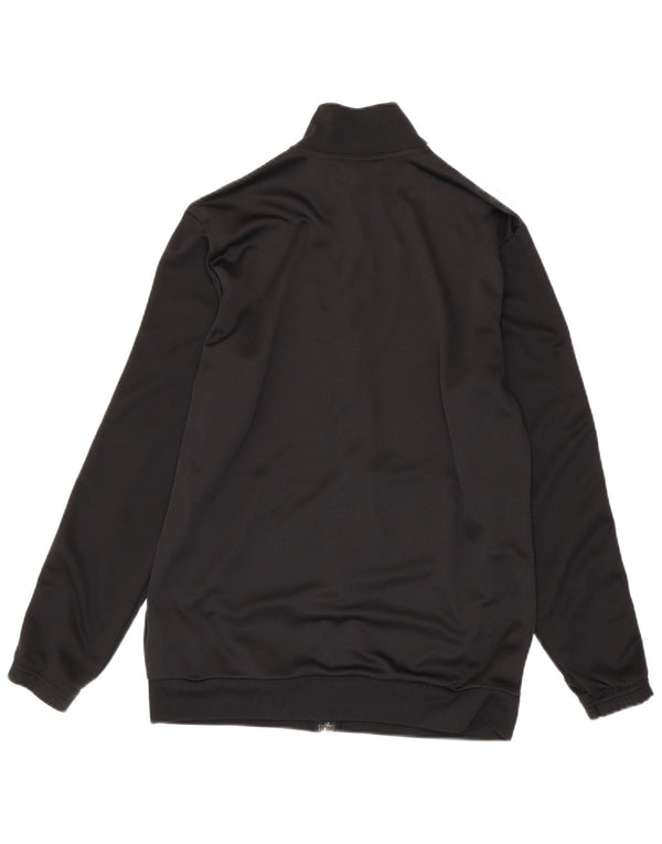 Adidas Mens Tracksuit Top Jacket UK 42/44 Grande Poliéster Preto