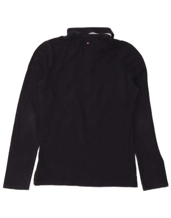 Polo Tommy Hilfiger Menina Manga Comprida 15-16 Anos Azul Marinho Algodão