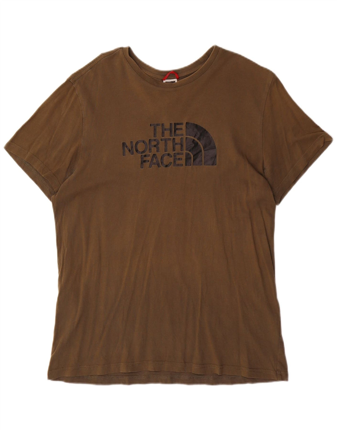 Camiseta gráfica masculina The North Face grande marrom