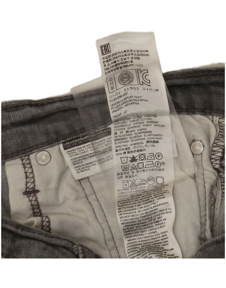 Calça jeans masculina Levi's 541 Tapered W33 L31 cinza algodão