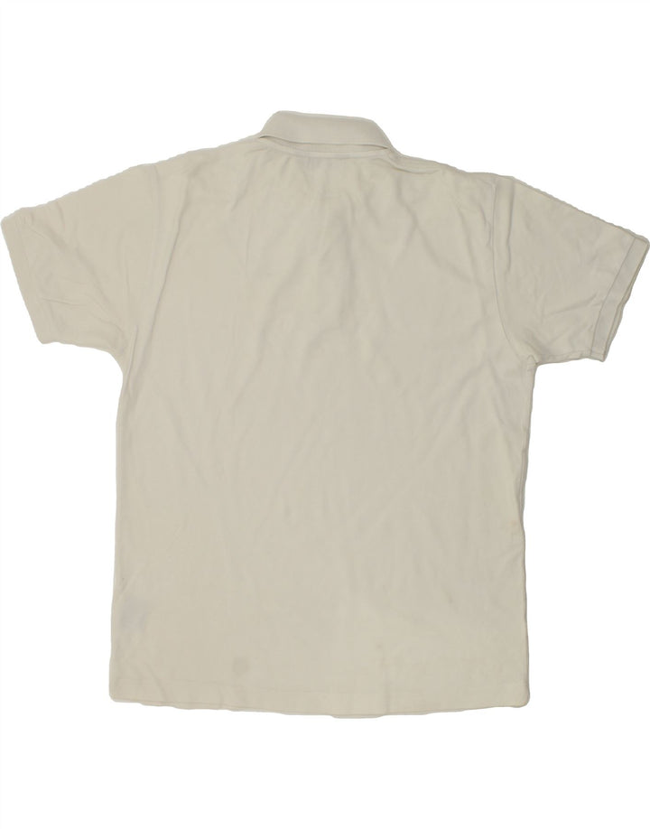 KAPPA Mens Polo Shirt XL White Cotton Vintage Kappa and Second-Hand Kappa from Messina Hembry 