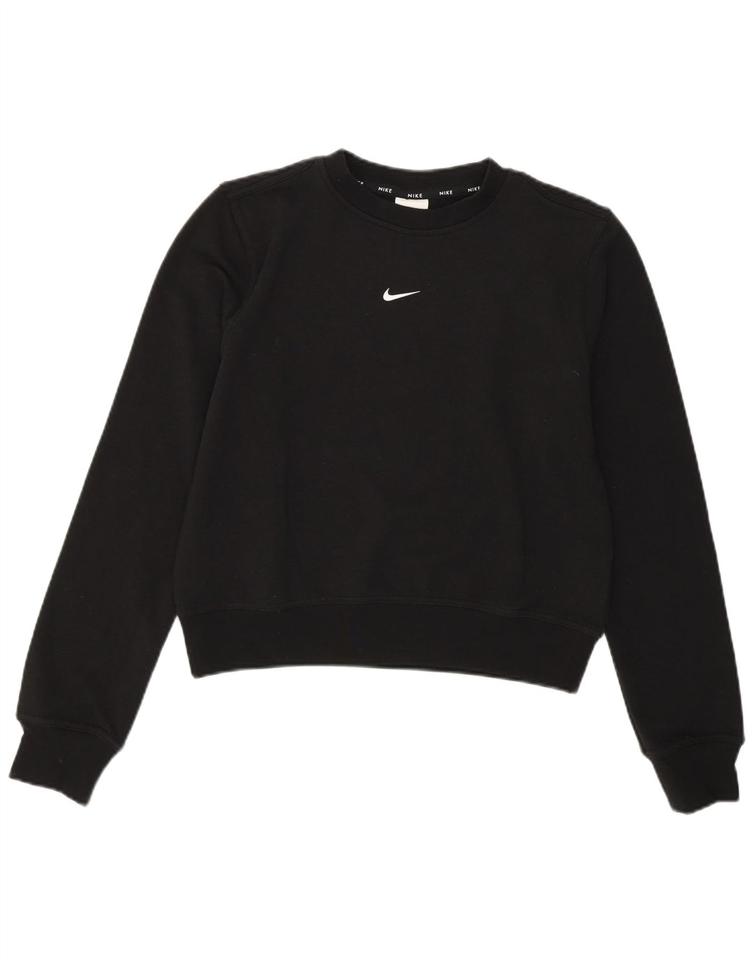 Moletom feminino NIKE UK 6 XS preto poliéster