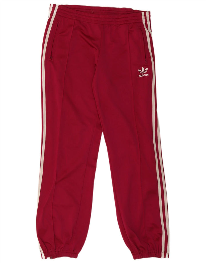 Calça de treino feminina Adidas Joggers EU 40 médio rosa poliéster