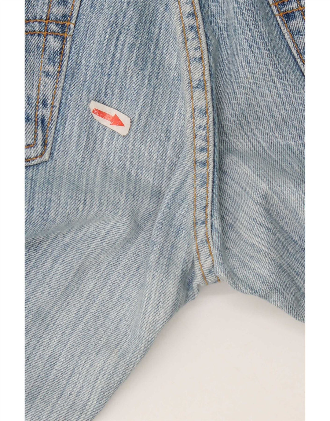 Calça jeans feminina Levi's 595 Straight W27 L32 azul algodão