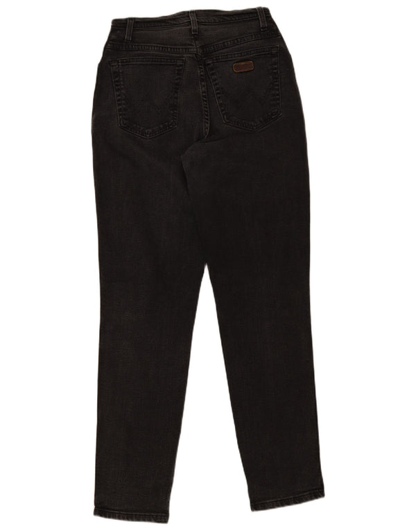 Wrangler Mens Carla Jeans Cônicos De Cintura Alta W31 L32 Algodão Cinza