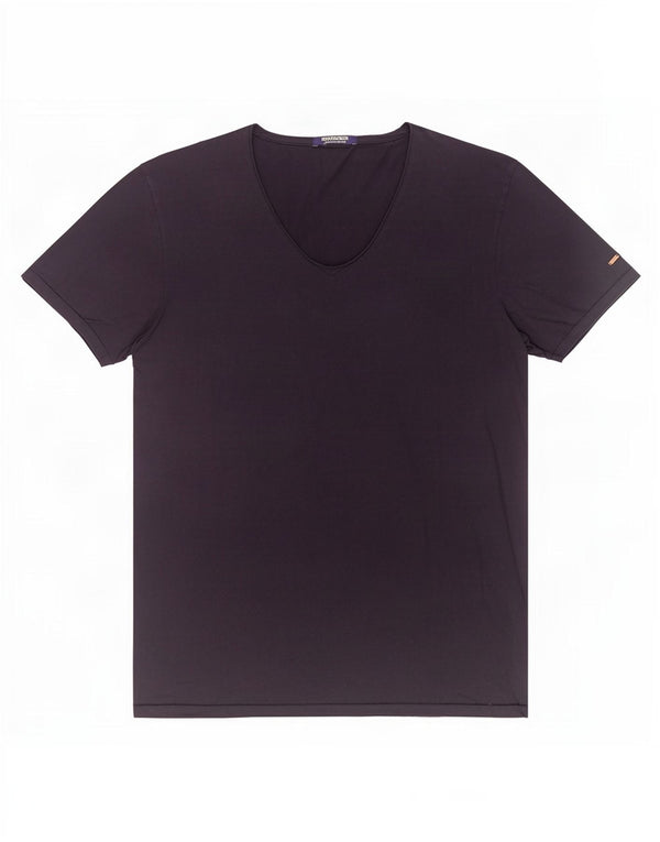Camiseta feminina Scotch & Soda UK 18 XL azul marinho algodão