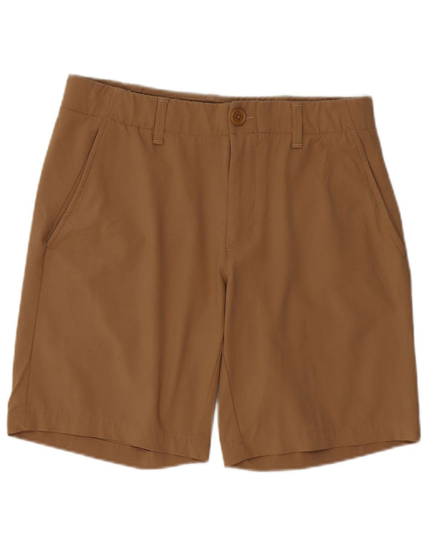 Shorts feminino Under Armour Heat Gear Chino W32 grande marrom nylon