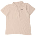 Camisa polo masculina KAPPA grande algodão branco