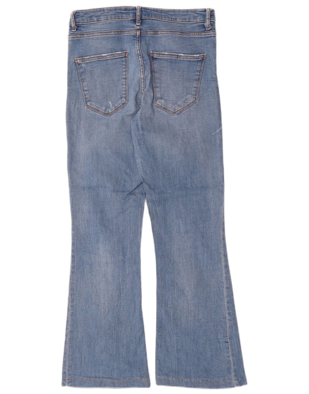 Zara Jeans Bootcut Feminino EU 40 Médio W30 L28 Azul