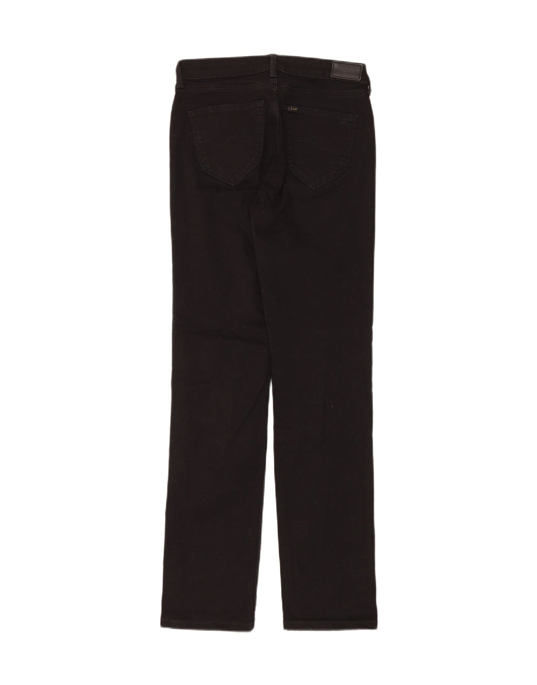 LEE Womens Marion Straight Jeans W29 L35 Black Cotton Vintage Lee and Second-Hand Lee from Messina Hembry 