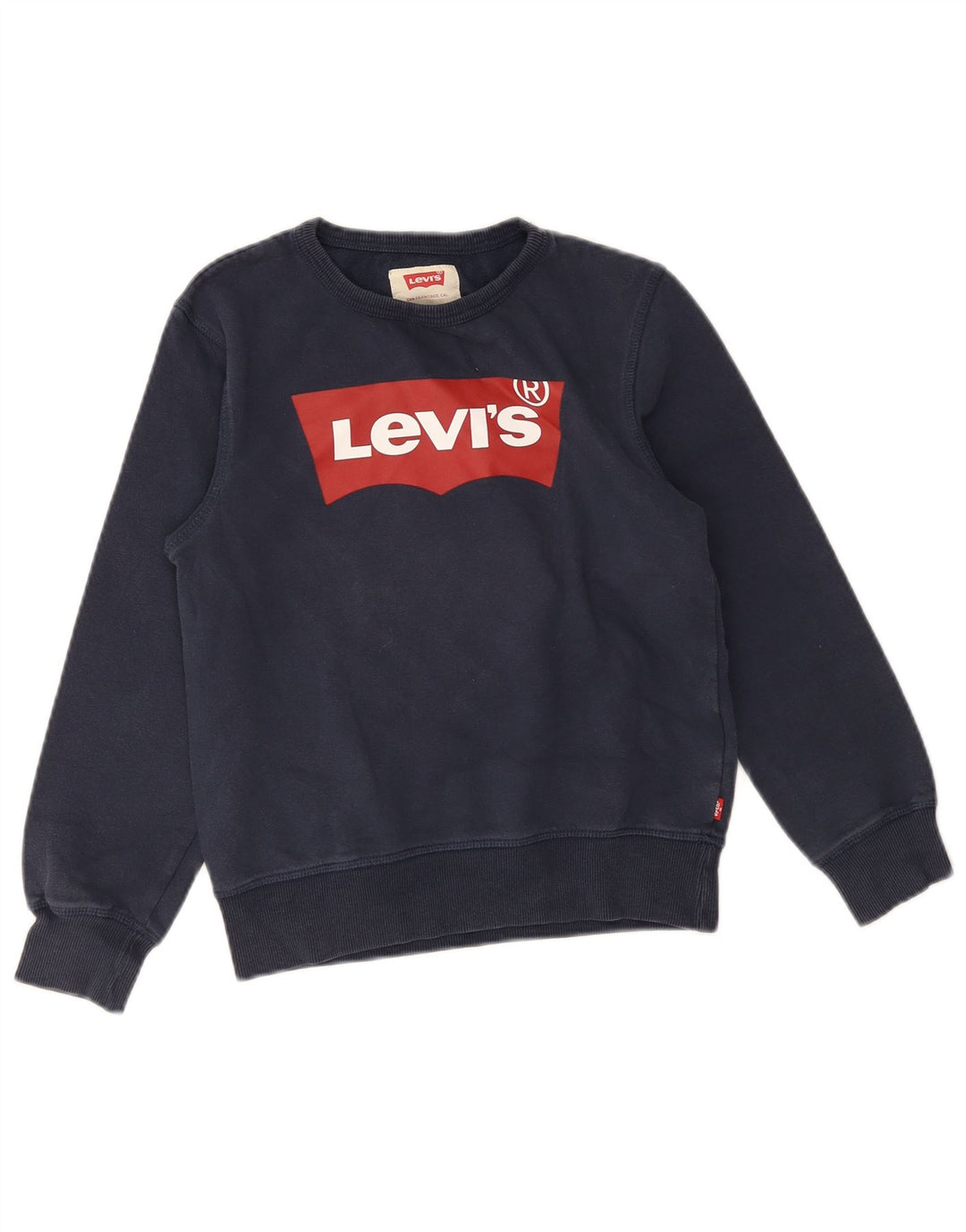 Moletom gráfico Levi's Girls 11-12 anos azul marinho
