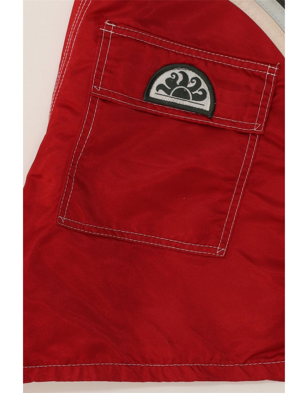 Shorts de natação masculino Sundek pequeno vermelho
