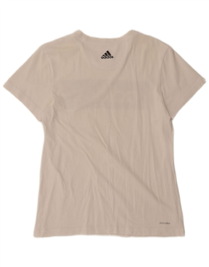 Camiseta Adidas Masculina Climalite Graphic Top Médio Branco